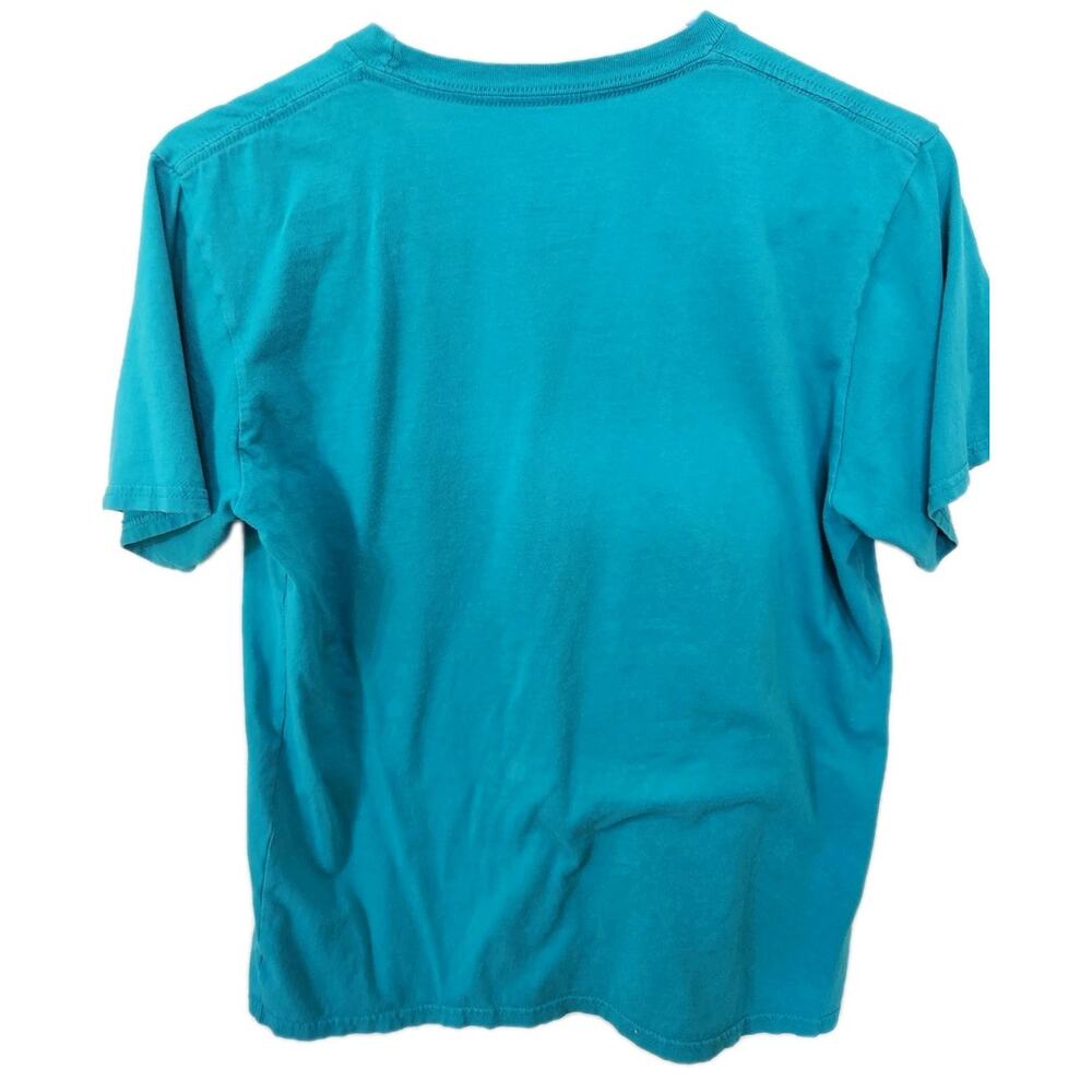 Miami Dolphins Youth Large T-Shirt Aqua Teal Victory Arch Graphic Tee NFL Kids - Picture 4 of 7